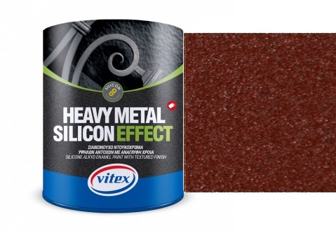 Vitex Heavy Metal Silicon Effect  - štrukturálna kováčska farba  778 Oriental 2,25 L